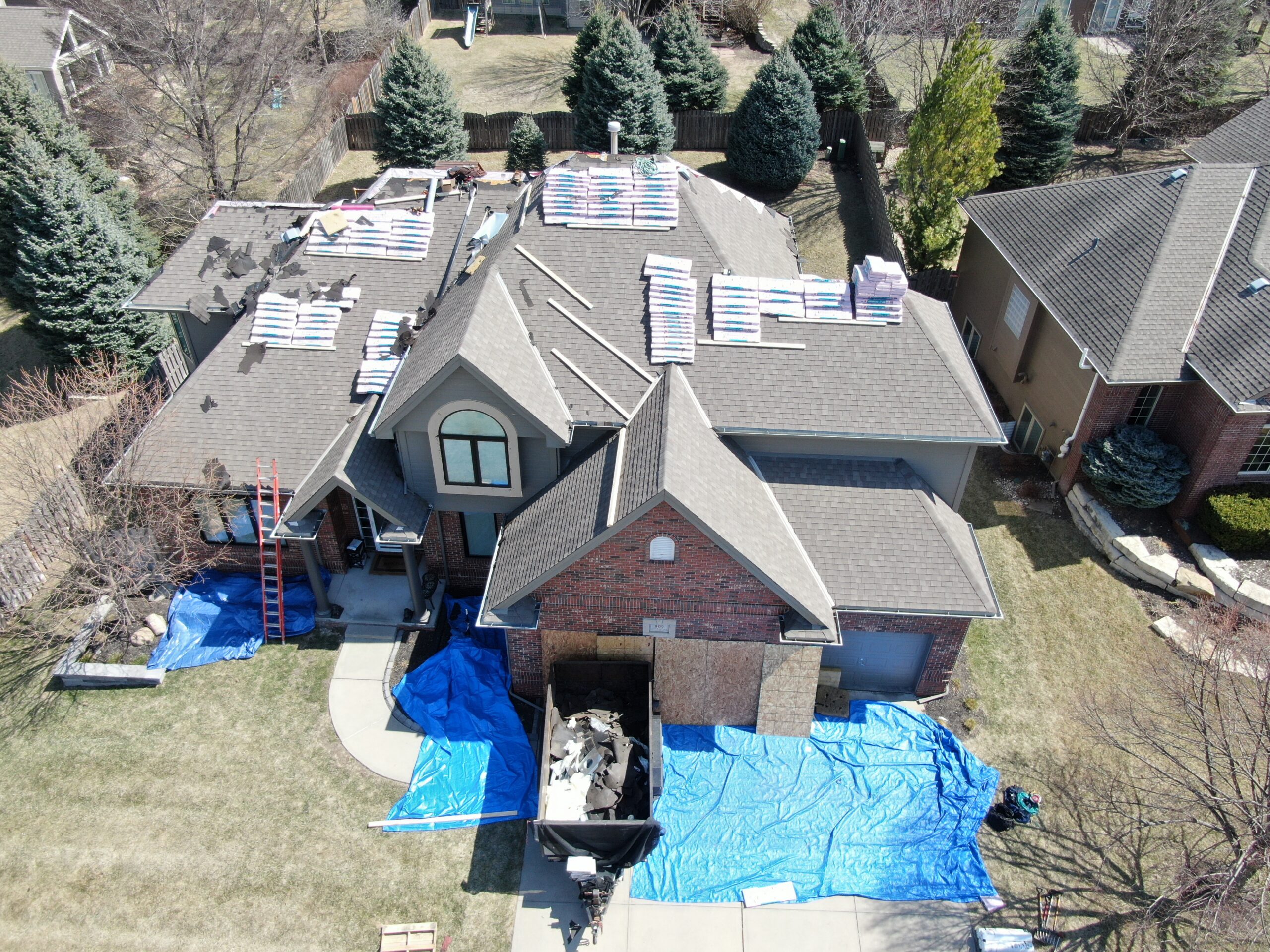 Roofing project by Statement Exteriors