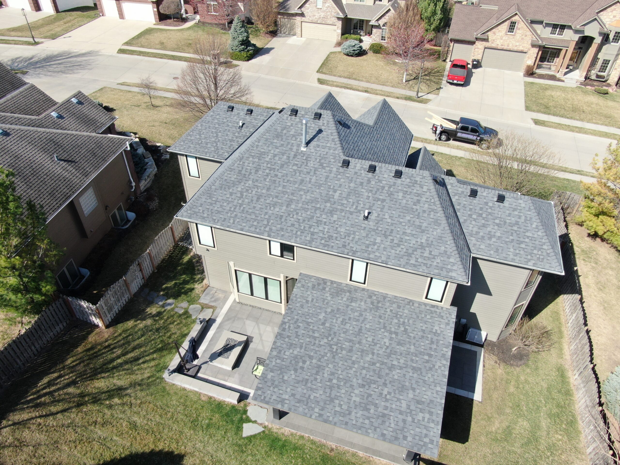 Roofing project by Statement Exteriors