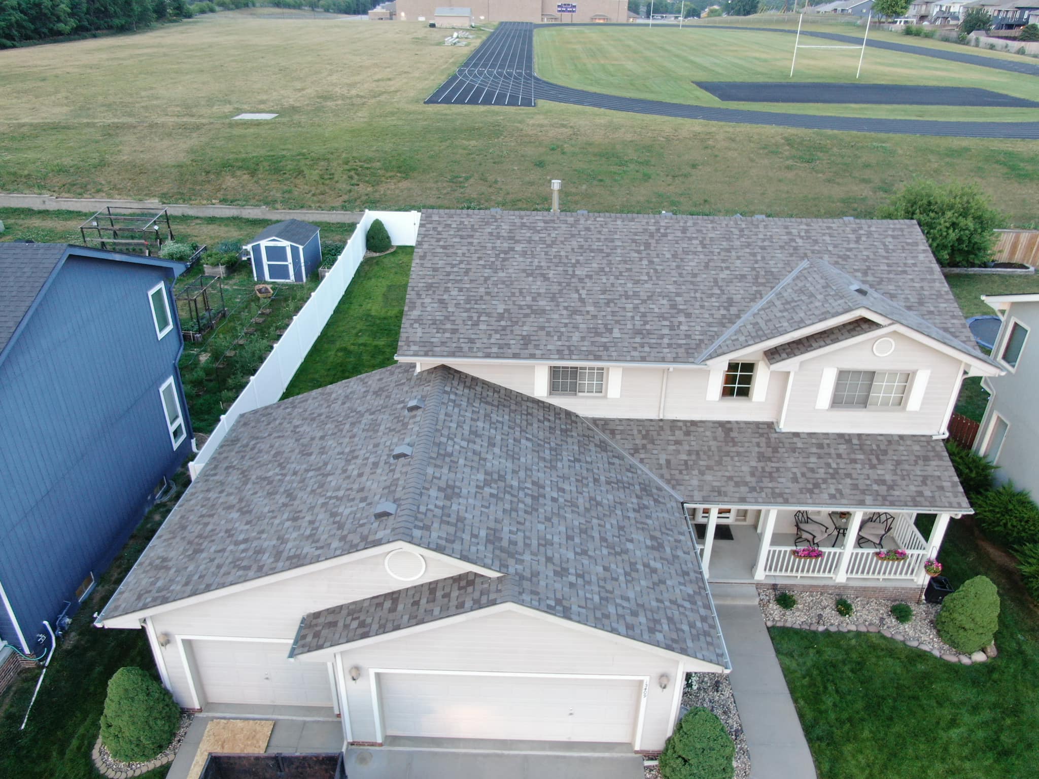 Roofing project by Statement Exteriors
