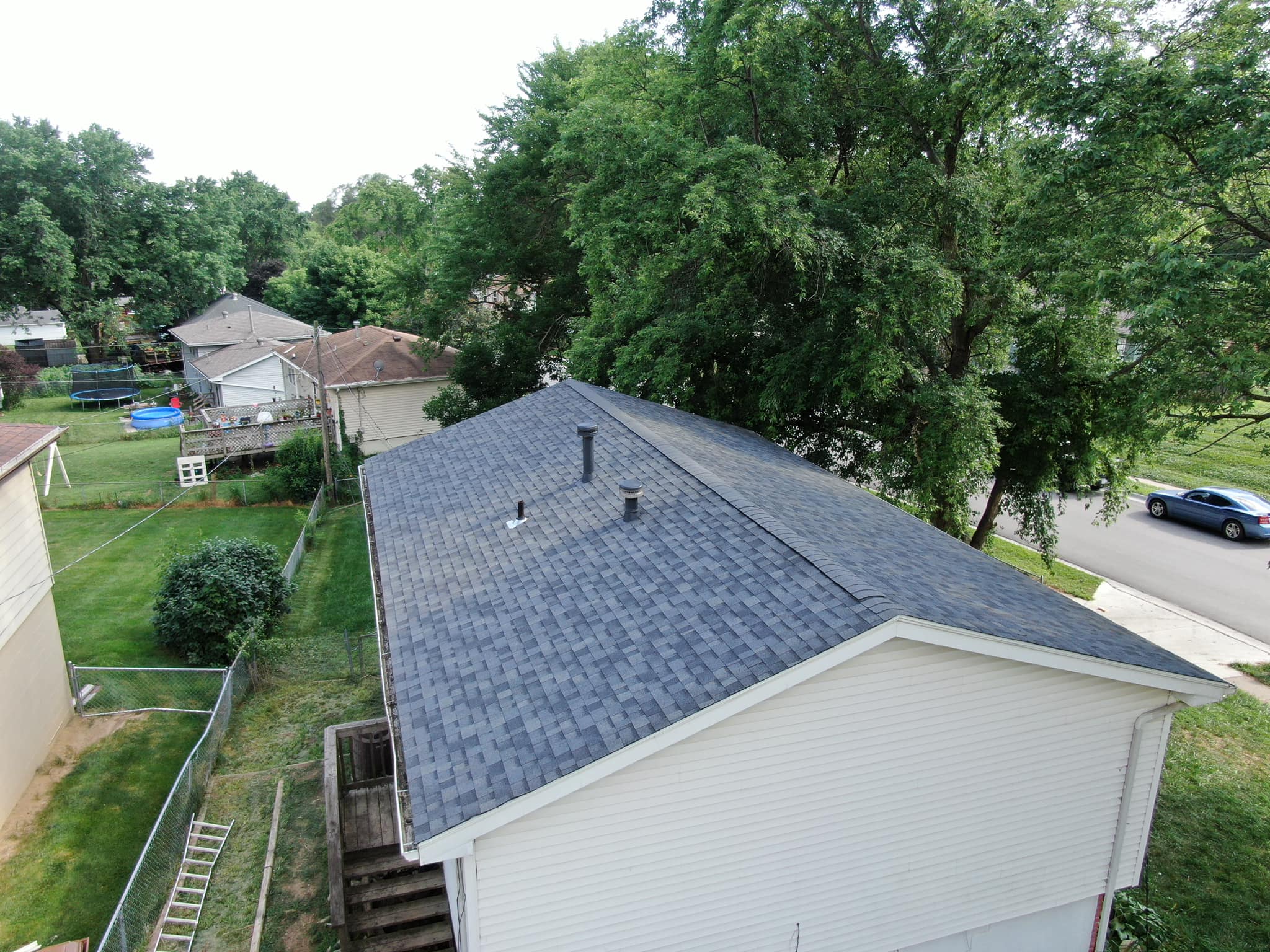 Roofing project by Statement Exteriors