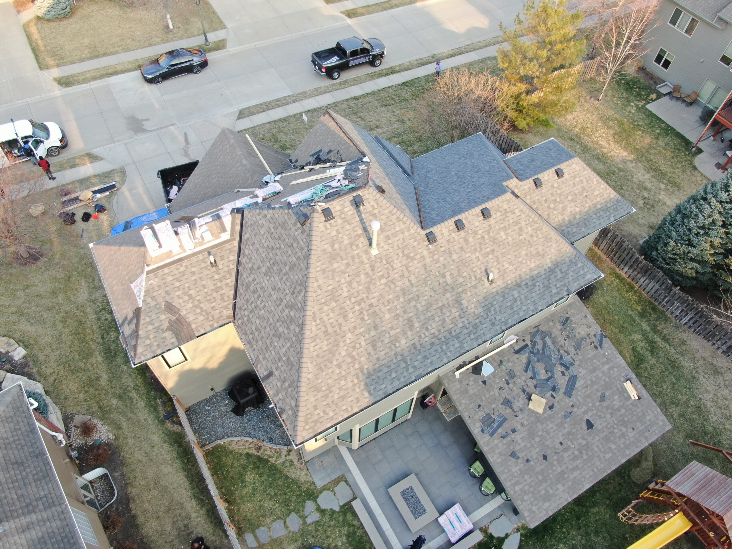 Roofing project by Statement Exteriors